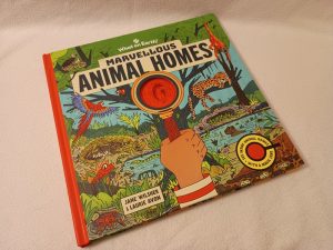 Book Review: Marvellous Animal Homes by Jane Wilsher & Laurie Avon