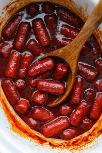 Crockpot Grape Jelly Little Smokies
